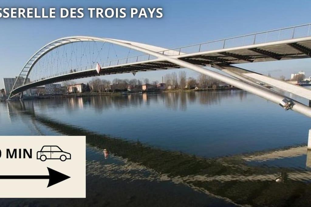 Le Spot, Proche Euroairport Leilighet Saint-Louis  Eksteriør bilde